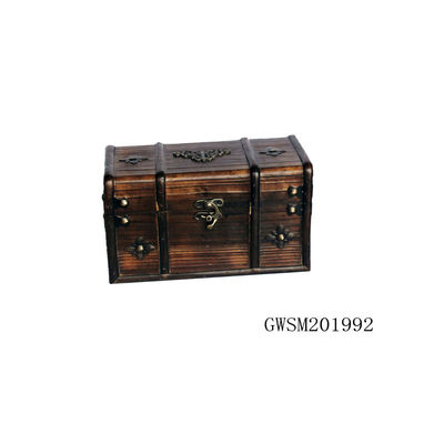 20*11.5*12.5 Firwood Polished Reclaimed Wood Storage Chest