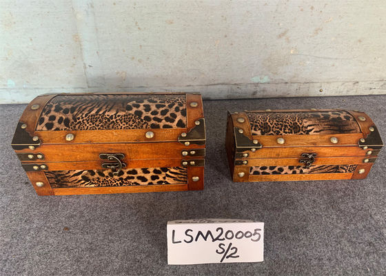 SENMIN Handicraft S26x12.5 Decorative Leather Boxes