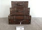 Decorative Plywood Leather L46 Storage Chest Trunk